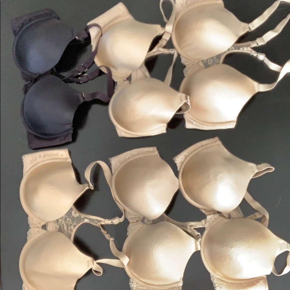 Maidenform Racerback Bras - Lot of 6 - 36D 07112